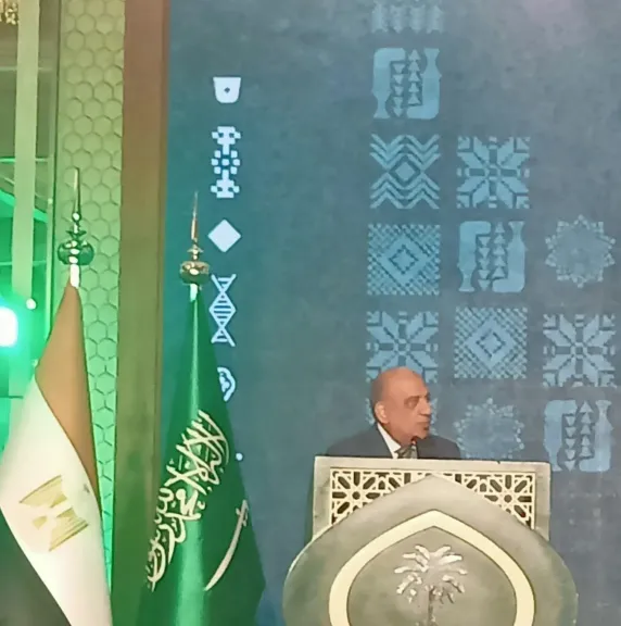 وزير الكهرباء والطاقة يشارك سفارة السعودية بالقاهرة للاحتفال باليوم الوطني