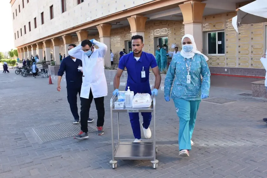 شفاء الاورمان تستقبل حالات الطوارئ