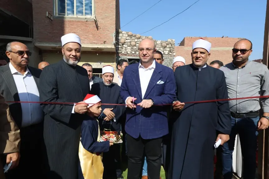 محافظ الفيوم ووكيل قطاع المعاهد يفتتحان معهد أبو بكر الصديق الأزهري بالمحافظة