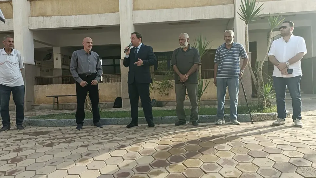 مدير تعليم بني سويف يتابع انتظام الدراسة بعدد من المدارس