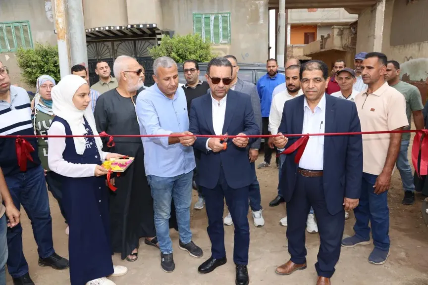 محافظ المنوفية يفتتح مشروعات خدمية بـ142 مليون جنيه في تلا