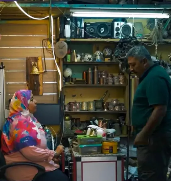 "النحاس هو اللي بيختار الناس".. حكاية ياسمين التي بدأت مشروعها بـ1575 جنيه 