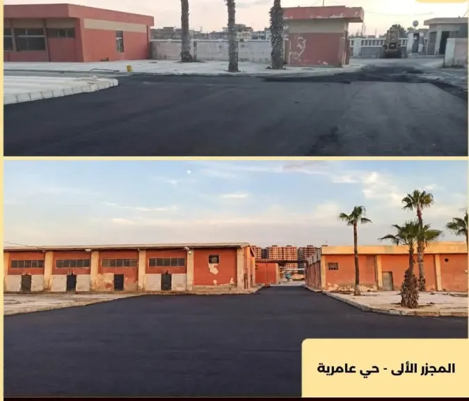محافظة الإسكندرية تطور 14 شارعا من المنتزه للعجمي وتعالج هبوط الكورنيش