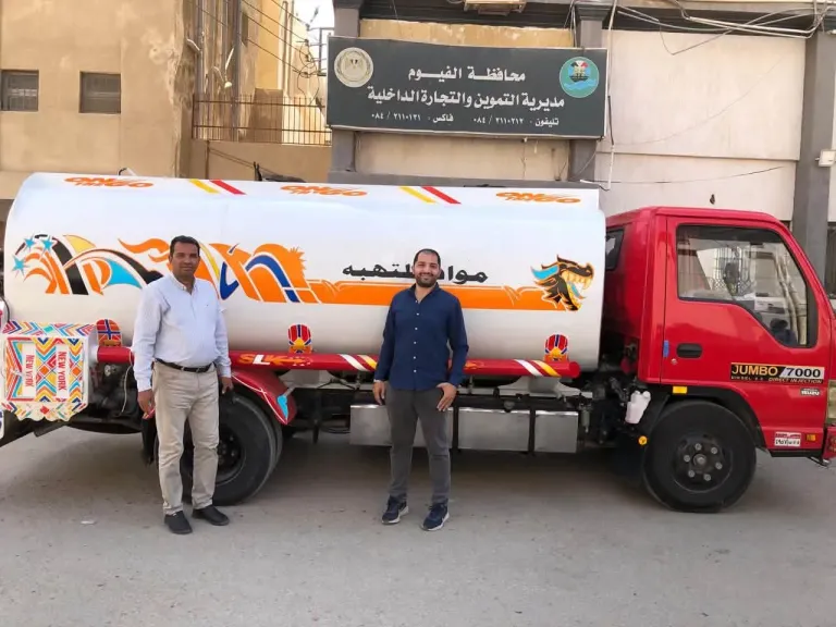 ضبط 6.5 طن سولار بالطريق الدائري قبل تهريبها وبيعها في السوق السوداء بالفيوم