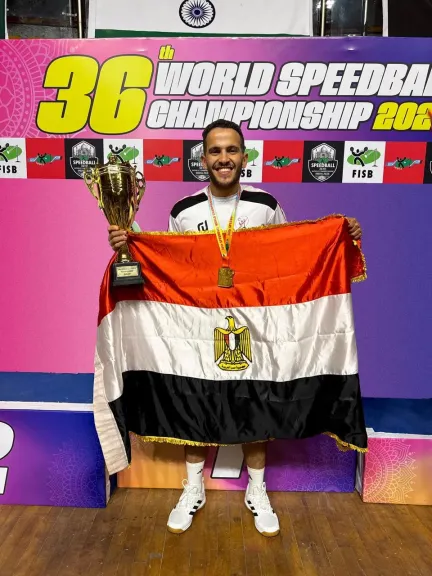 محافظ كفر الشيخ يهنئ أبطال دسوق بعد انضمامهم لمنتخب كرة السرعة