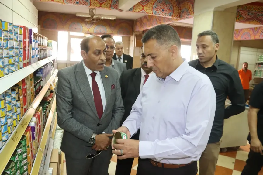 محافظ القليوبية يتابع مبادرة خفض الأسعار 