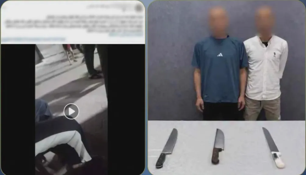 بسبب خلاف على بيع محل.. ضبط شقيقين بـ3 أسلحة بيضاء في المطرية