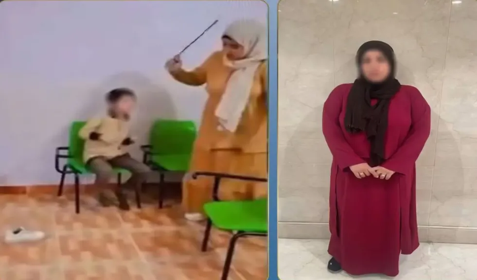 المدرسة المتهمة بضرب طفل
