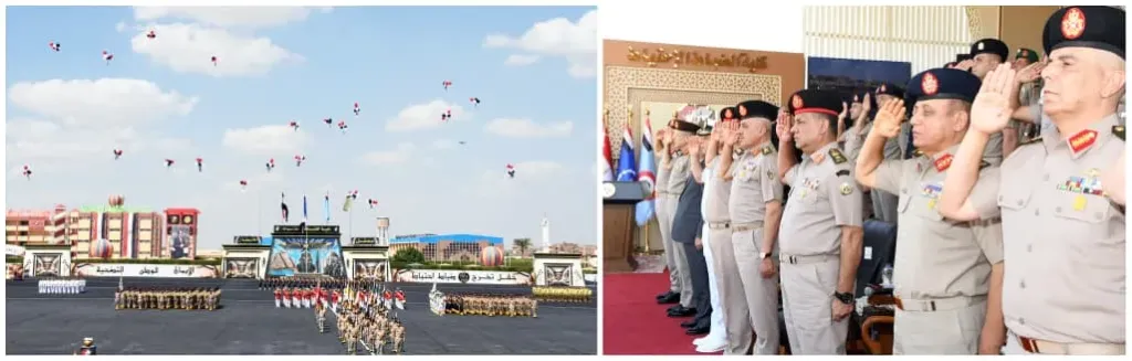 وزير الدفاع يشهد حفل تخرج الدفعة 170 من كلية الضباط الاحتياط