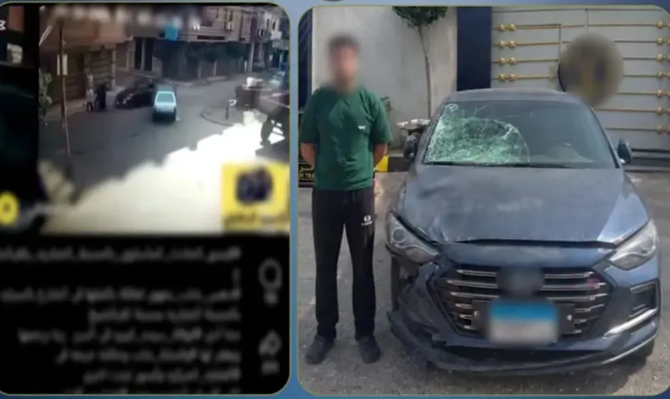 وفاة ربة منزل وإصابة نجليها.. ضبط قائد سيارة صدم 3 أشخاص بكفر الشيخ
