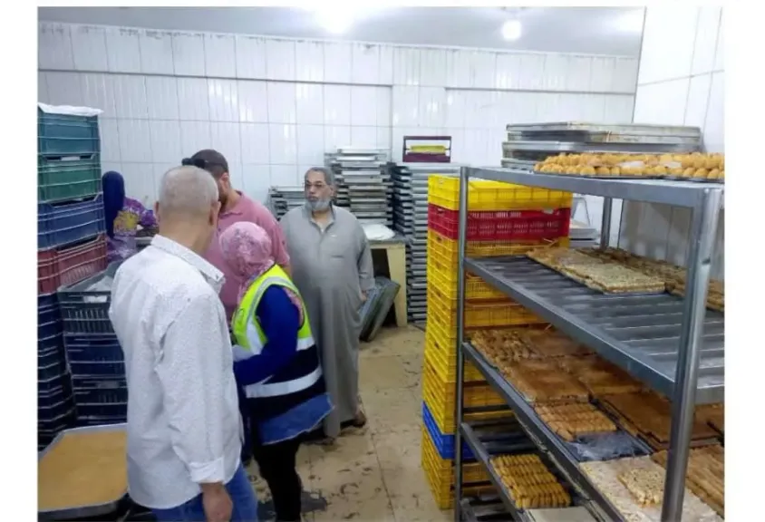 ضبط كميات من الأغذية المخالفة وإعدام 2.2 طن منتجات منتهية الصلاحية بكفرالشيخ