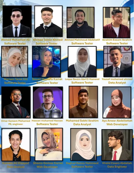طلاب حاسبات ومعلومات دمنهور يجتازون المنحة الرئاسية ”رواد مصر الرقمية DEPI” بنجاح