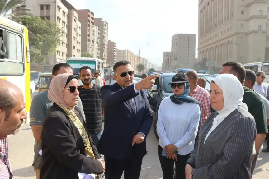 محافظ القليوبية يوجه بسرعة الإنجاز.. تطوير «15 مايو» واستكمال رصف «بهتيم إسكو»