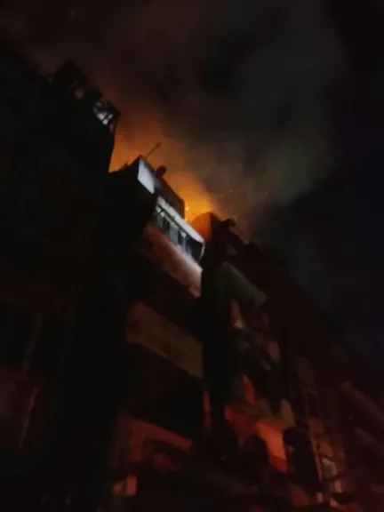 أبراج الحمام تشتعل في كفر البدماص.. والحماية المدنية تسيطر على حريق امتد لـ6 أبراج دون إصابات