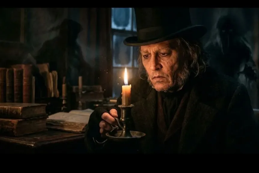 جوني ديب يعود للسينما بفيلم Ebenezer.. حكاية الرجل الذي تطارده الأشباح