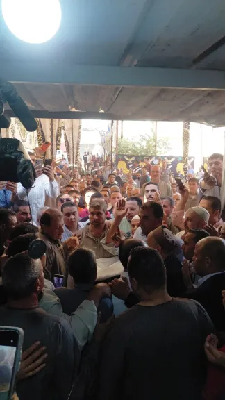 الكفن أنهى الخلاف.. والأحضان أعلنت الصلح بين عائلتي دعبس والمريجي بطوخ