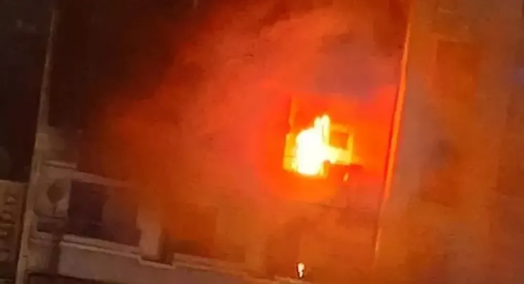 حريق في شونة قش أرز بجوار كشك كهرباء بكفر الشيخ.. وفصل التيار عن قرى مجاورة