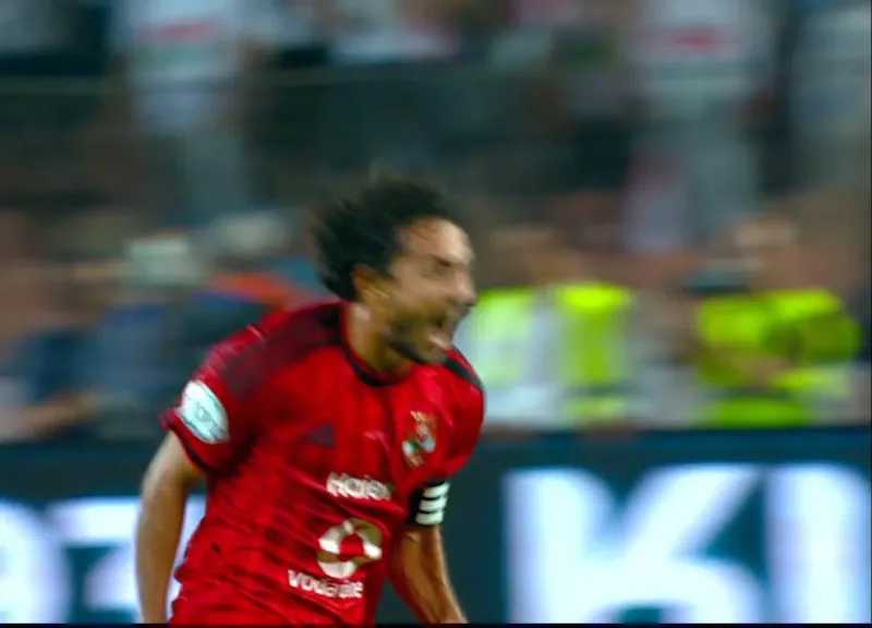 محمد هاني يمنح الأهلي التقدم أمام الزمالك في قمة الدوري المصري