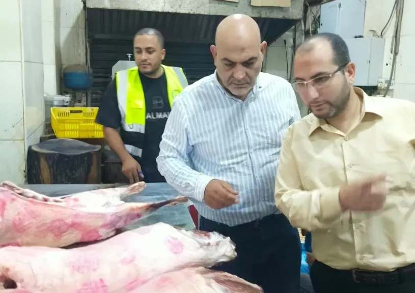 ضبط 2.25 طن لحوم ومنتجات غذائية مخالفة في حملة مكبرة بشبرا الخيمة