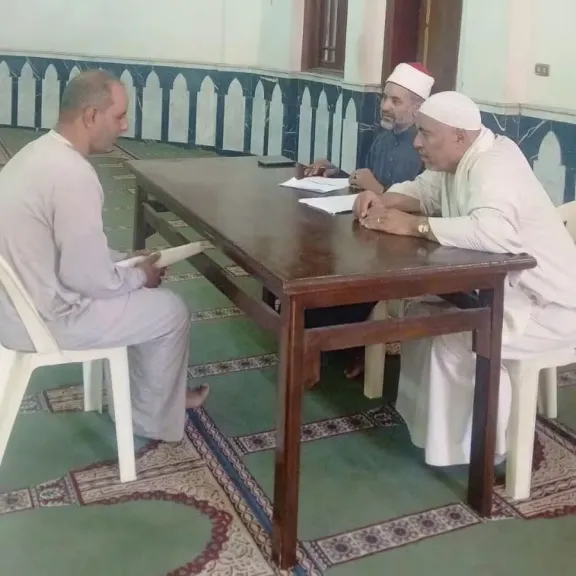 أوقاف كفر الشيخ تختتم فعاليات مسابقة «الصوت الندي» في الأذان والابتهال بمسجد الاستاد