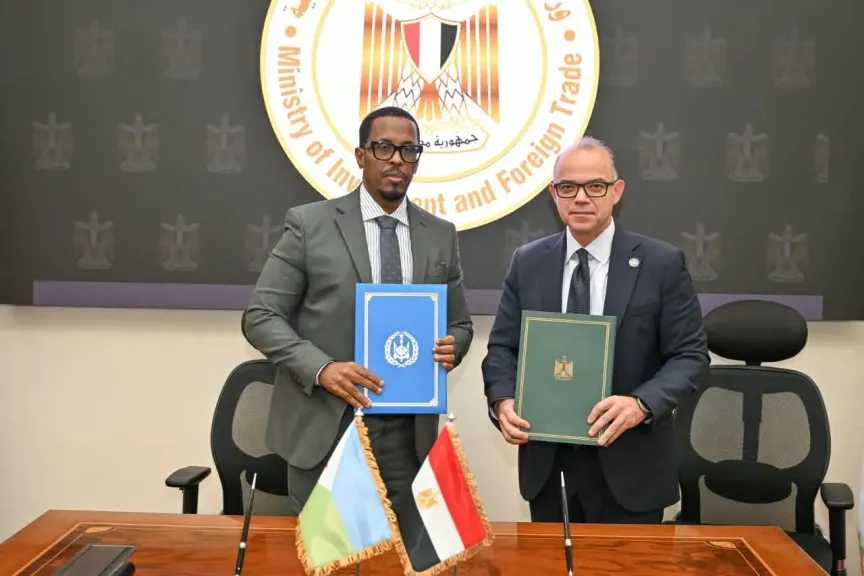 مصر وجيبوتي توقعان بروتوكولًا تجاريًا لتعزيز التبادل وفتح أسواق القرن الأفريقي