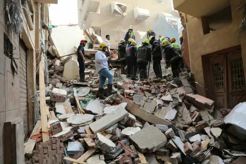 محافظ القاهرة لـ«النهار»: انتهاء البحث عن ضحايا عقار حدائق القبة وإخلاء المباني المجاورة