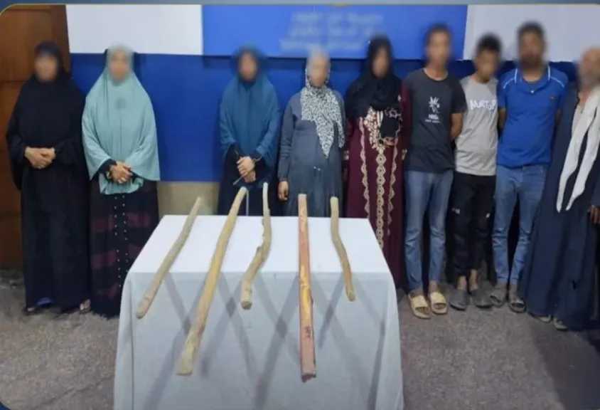 إصابة سيدتين في مشاجرة بـ ”الشوم” بمركز أبشواي