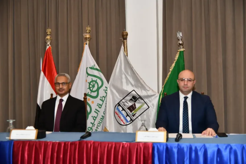 محافظا الفيوم وبني سويف يشهدان تكريم المشروعات الخضراء الفائزة