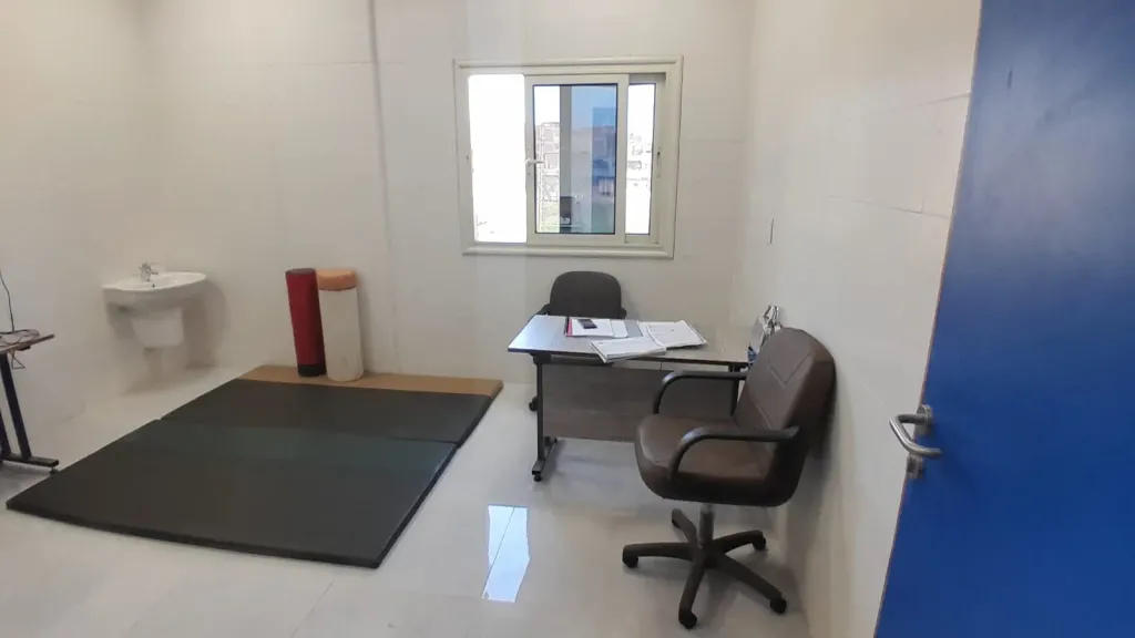 تجهيز قسم علاج طبيعي جديد بالوحدة الصحية لخدمة أهالي قرى سدس جنوب بني سويف