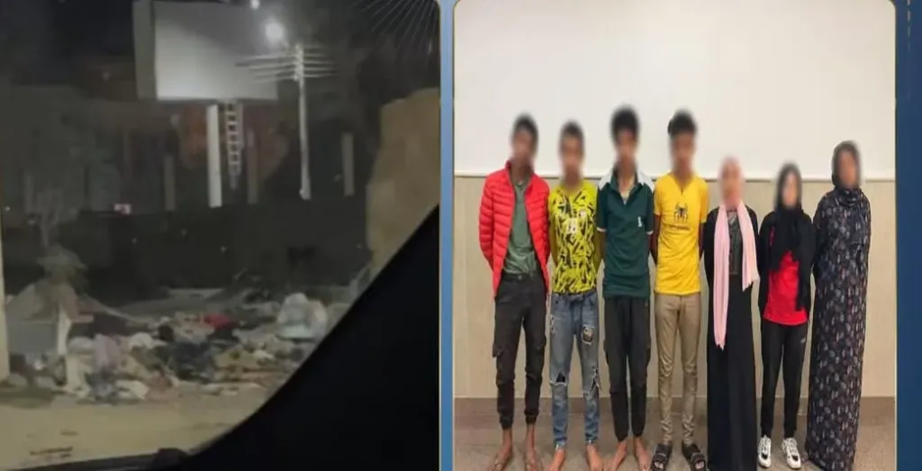 ضبط 7 أشخاص داخل مبنى مهجور بكفر الشيخ لتعاطي المخدرات.. ومصدر أموالهم التسول