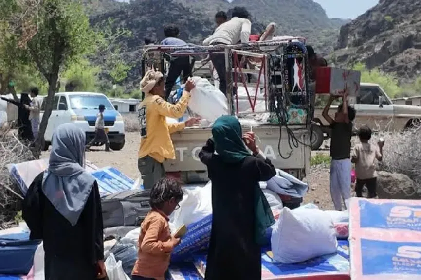 النازحون في مدينة تعز اليمنية