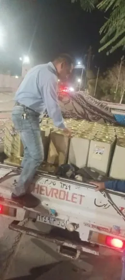 ضبط طن جبنة غير صالحة للاستهلاك الآدمي داخل سيارة ربع نقل بساحل سليم في أسيوط