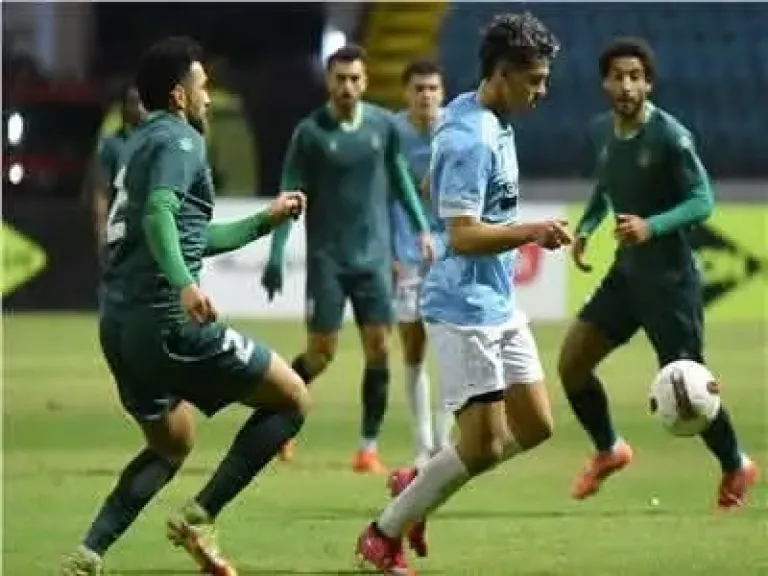 غزل المحلة يتقدم على الاتحاد السكندري في الشوط الأول بالدوري المصري