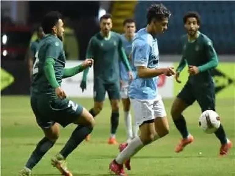 غزل المحلة يتقدم على الاتحاد السكندري في الشوط الأول بالدوري المصري