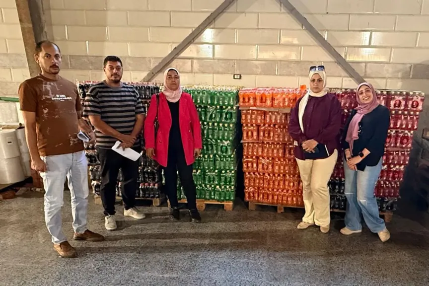 ضبط 8064 زجاجة مياه غازية داخل مصنع غير مرخص بالمنطقة الصناعية في بورسعيد