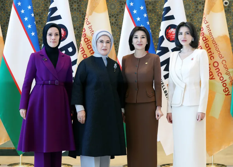 أمينة أردوغان تسلط الضوء على حجم التحـديات التي تواجه أطـفال قطاع غزة