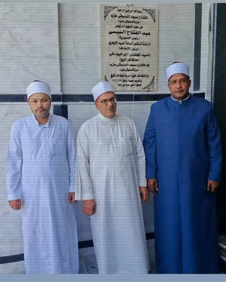 تحت شعار «خدمة بيوت الله شرف».. افتتاح مسجد السلام بقرية 65 الخاشعة بالحامول في كفرالشيخ