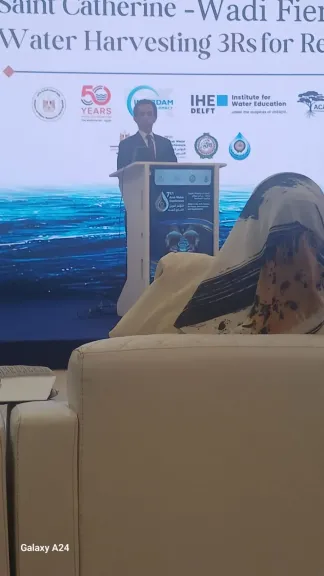 مروان الرقاد المدير التنفيذي للشبكة الإسلامية لتنمية وإدارة مصادر المياه 