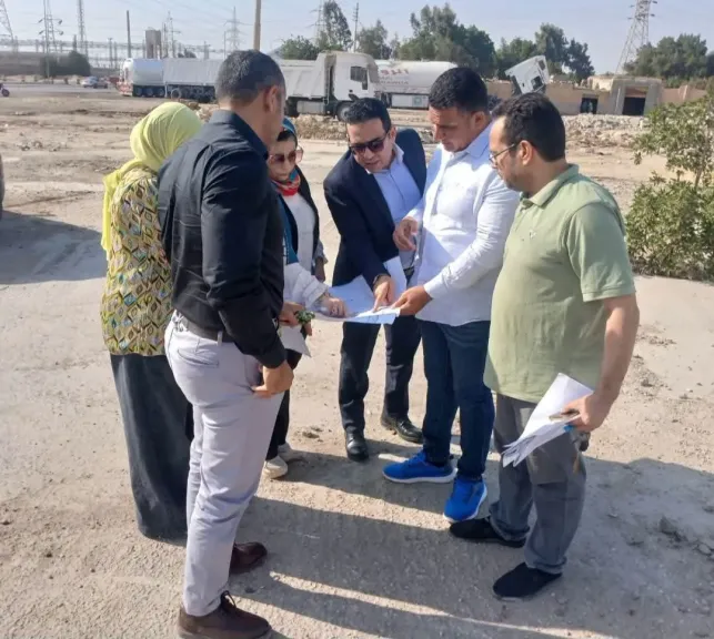 وفد قطاع التخطيط والمشروعات بالمجتمعات العمرانية الجديدة يزور بني سويف لمتابعة أعمال التنمية