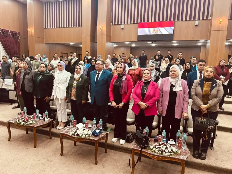 برعاية انتصار السيسي.. نشوى الحوفي في ضيافة حقوق المنصورة لنشر الوعي بين الشباب