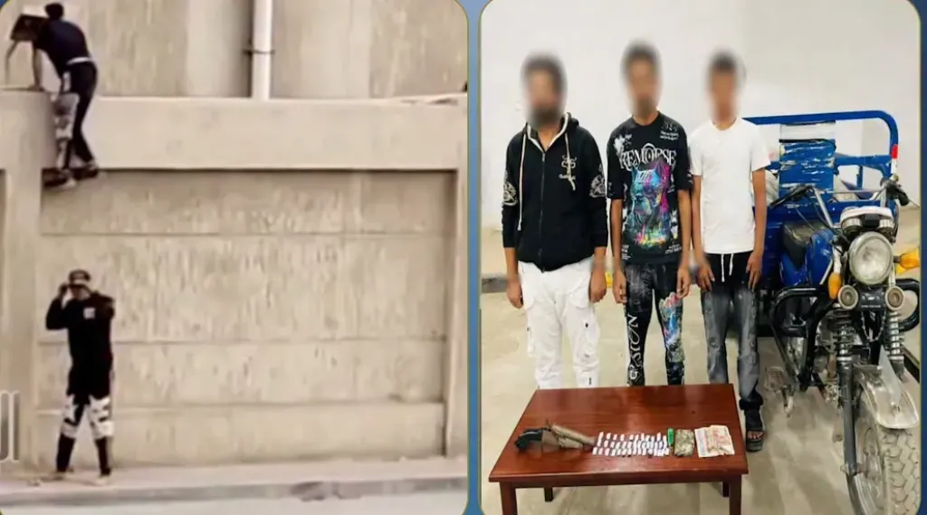 ضبط 3 متهمين بمحاولة سرقة مصنع ألبان في العبور بعد تداول فيديو الواقعة
