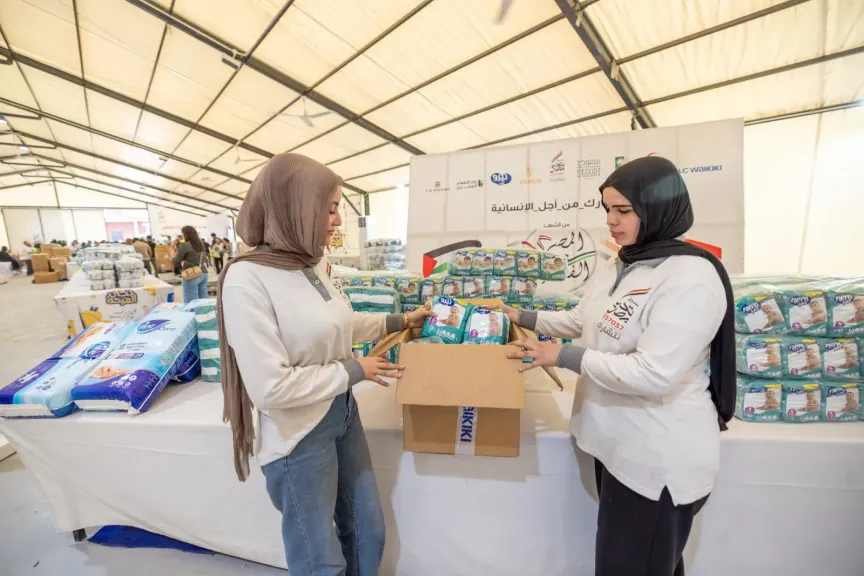 780 طنًا من المساعدات إلى غزة.. صندوق تحيا مصر يطلق قافلة «نتشارك من أجل الإنسانية»