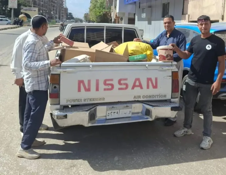 ضبط 50 طن ملح طعام ورصد التصرف في 13 ألف لتر سولار خلال حملات تموينية ببني سويف