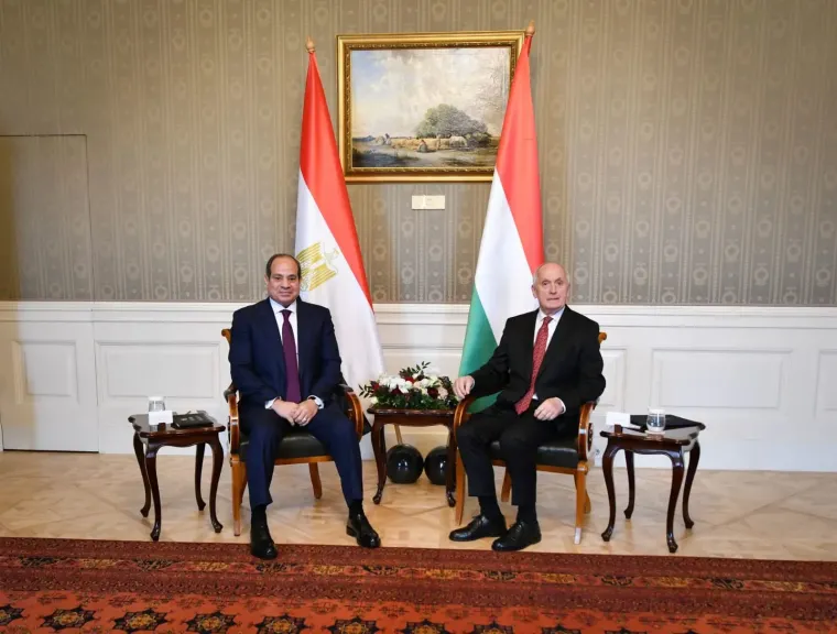 السيسي من المجر: نتطلع لتحويل الشراكة الاستراتيجية إلى مشروعات عملية