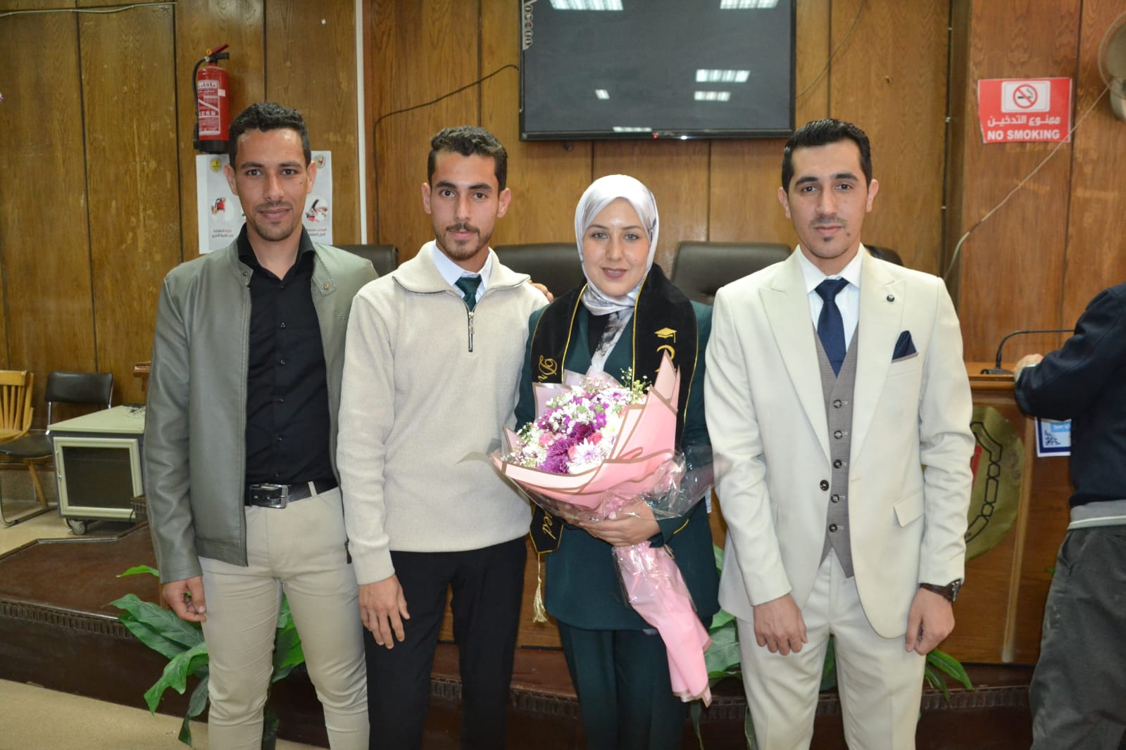 الدكتورة ماجدة عدلي سيد تحصل على الدكتوراه بامتياز مع مرتبة الشرف