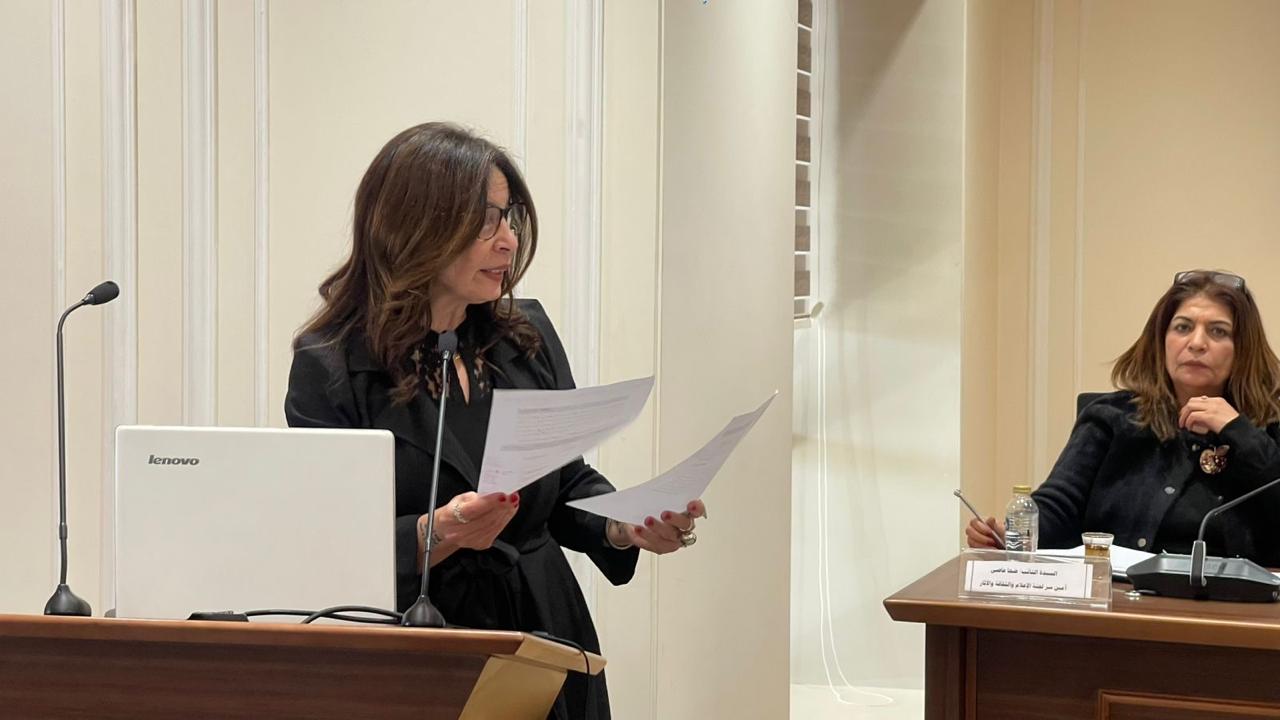 الدكتورة جيهان زكي، وزيرة الثقافة