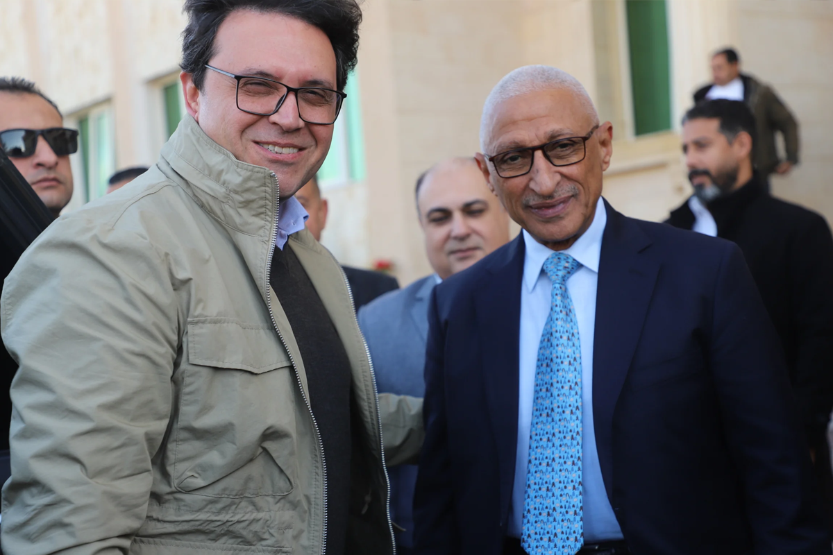 وزير الثقافة واللواء خالد مجاور