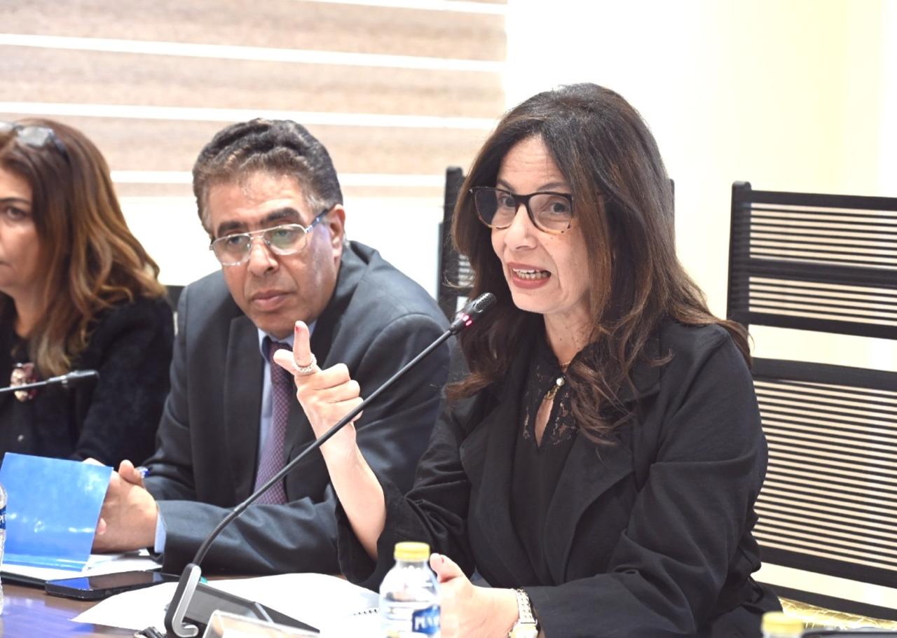 الدكتورة جيهان زكي، وزيرة الثقافة