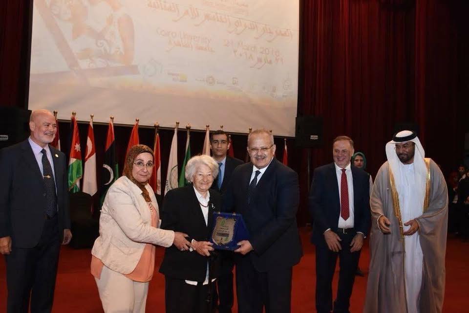 أميرة حلمي مطر ومحمد عثمان الخشت و دكتورة رجاء