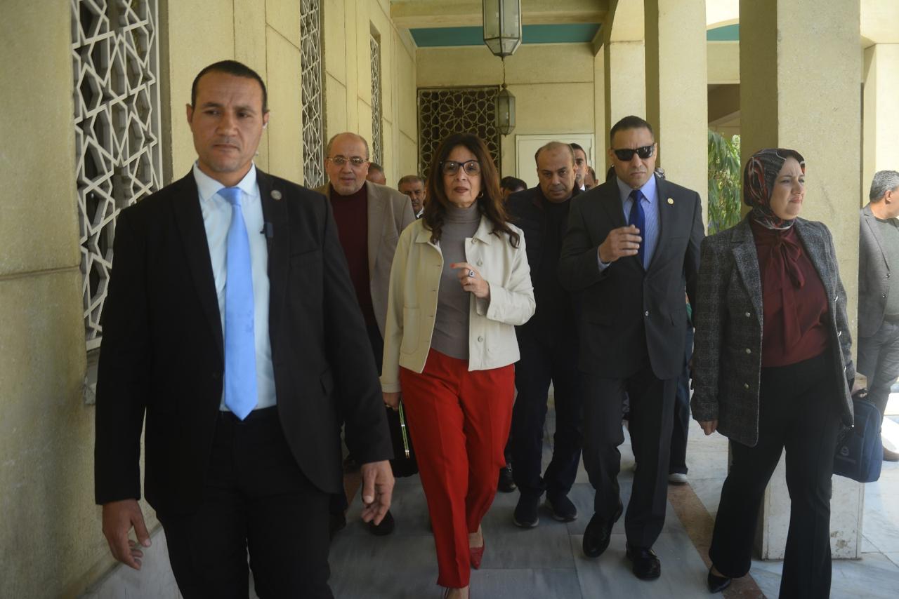 الدكتورة جيهان زكي، وزيرة الثقافة